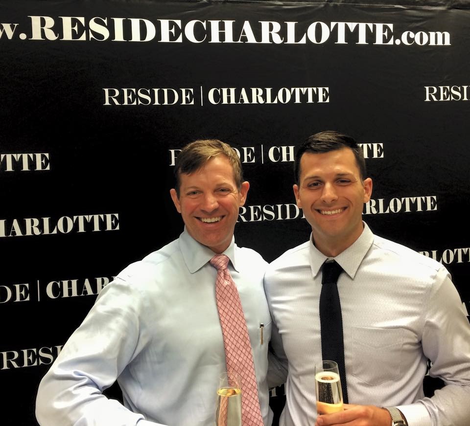 Matthew Paul Brown with Zac after closing on his Southpark condo!